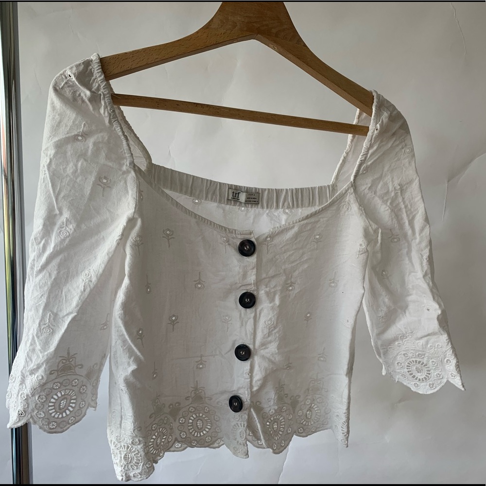 Zara cotton blouse